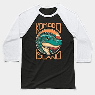 Komodo Island Baseball T-Shirt